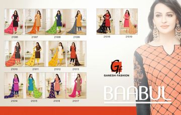 GANESH FASHION BAABUL CATALOG COTTON WORK SUITS COLLECTION WHOLESALE DEALER BEST RATE BY GOSIYA EXPORTS SURAT (14)