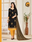 GANESH FASHION MONACO COTTON DRESS MATERIALS BEST RATE BY GOSIYA EXPORTS SURAT (6)