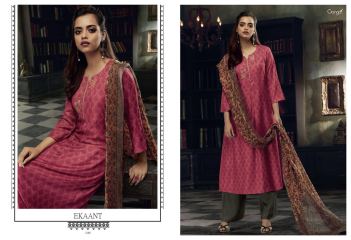 GANGA EKANT COTTON PRINTS WITH EMBROIDERED STRAIGHT PARTY WEAR COLLECTION T (8)
