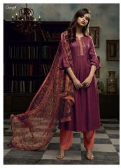 GANGA EKANT COTTON PRINTS WITH EMBROIDERED STRAIGHT PARTY WEAR COLLECTION WHOLESALE BEST RATE BY GOSIYA EXPORTS SURAT