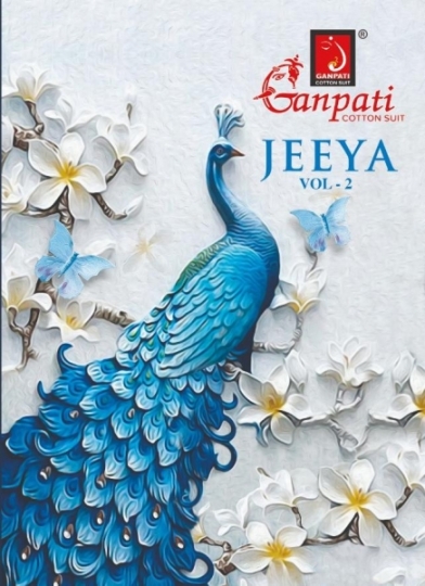 GANPATI JEEYA VOL 2 COTTON DRESS MATERIAL SALWAR SUIT WHOLESALE DEALER BEST RATE BY GOSIYA EXPORTS SURAT (1)