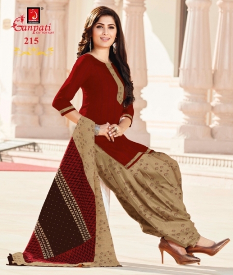 GANPATI JEEYA VOL 2 COTTON DRESS MATERIAL SALWAR SUIT WHOLESALE DEALER BEST RATE BY GOSIYA EXPORTS SURAT (15)