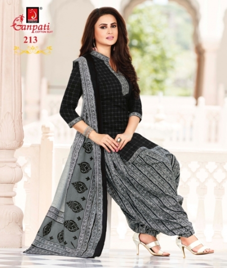 GANPATI JEEYA VOL 2 COTTON DRESS MATERIAL SALWAR SUIT WHOLESALE DEALER BEST RATE BY GOSIYA EXPORTS SURAT (17)