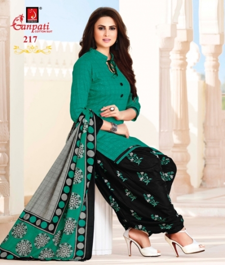 GANPATI JEEYA VOL 2 COTTON DRESS MATERIAL SALWAR SUIT WHOLESALE DEALER BEST RATE BY GOSIYA EXPORTS SURAT (18)