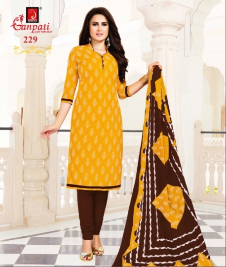 GANPATI JEEYA VOL 2 COTTON DRESS MATERIAL SALWAR SUIT WHOLESALE DEALER BEST RATE BY GOSIYA EXPORTS SURAT (30)