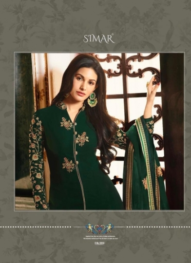 GLOSSY AMYRA ABHA GEORGETTE FABRIC HEAVY GOWN STYLE SALWAR SUIT WHOLESALE DEALER BEST RATE BY GOSIYA EXPORTS SURAT (10)