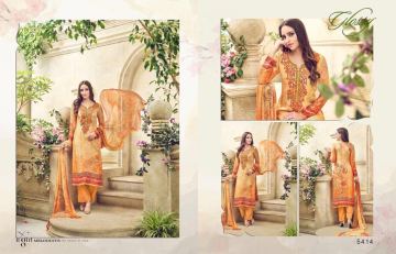 GLOSSY MAGNUM DIGITAL PRINT EMBROIDERED STRAIGHT SUITS WHOLESALE BEST RATE BY GOSIYA EXPORTS SURAT (6)