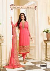 GLOSSY SUZEN CATALOGUE GEORGETTE EMBROIDERED PARTY WEAR COLLECTION (11)