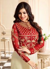 GLOSSY SUZEN CATALOGUE GEORGETTE EMBROIDERED PARTY WEAR COLLECTION (16)