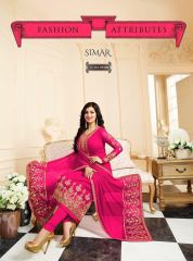 GLOSSY SUZEN CATALOGUE GEORGETTE EMBROIDERED PARTY WEAR COLLECTION (8)