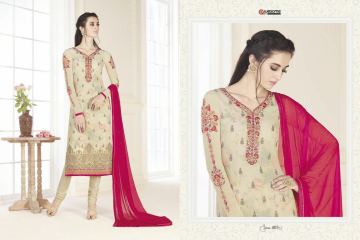 GOLDEN ENTERPRISE DREAMZ AWESOME VOL 4 GEORGETTE EMBROIDERED PARTY WEAR SUITS (5)