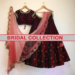 GOSIYA EXPORTS PRESENTS BRIDAL COLLECTION LEHENGA COLLECTION WHOLESALE DEALER BEST RATE SURAT (2)