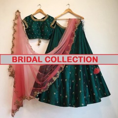 GOSIYA EXPORTS PRESENTS BRIDAL COLLECTION LEHENGA COLLECTION WHOLESALE DEALER BEST RATE SURAT (4)