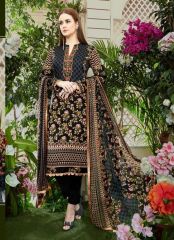 GULAAL PREMIUM EMBROIDERED LAWN DUPATTA COLLECTION WHOLESALE SUPPLIER BEST RATE BY GOSIYA EXPORTS