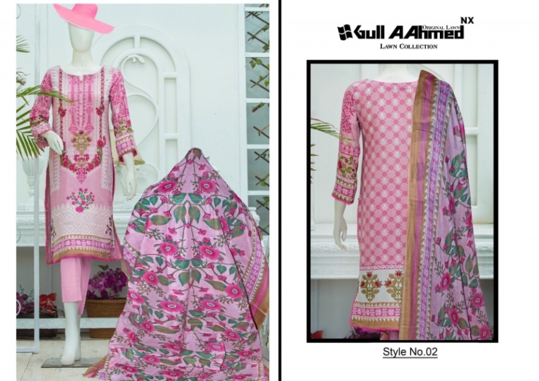 GULAHMED NX LAWN PRINTED PAKISTANI 2020 COLLECTION LAUNCH WHOLESALE DEALER BEST RATE BY GOSIYA EXPORTS SURAT (3)