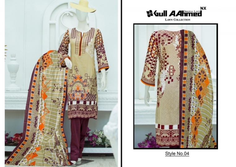 GULAHMED NX LAWN PRINTED PAKISTANI 2020 COLLECTION LAUNCH WHOLESALE DEALER BEST RATE BY GOSIYA EXPORTS SURAT (5)