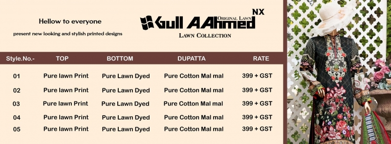 GULAHMED NX LAWN PRINTED PAKISTANI 2020 COLLECTION LAUNCH WHOLESALE DEALER BEST RATE BY GOSIYA EXPORTS SURAT (7)