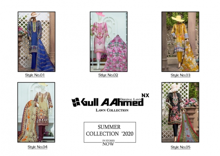 GULAHMED NX LAWN PRINTED PAKISTANI 2020 COLLECTION LAUNCH WHOLESALE DEALER BEST RATE BY GOSIYA EXPORTS SURAT (8)
