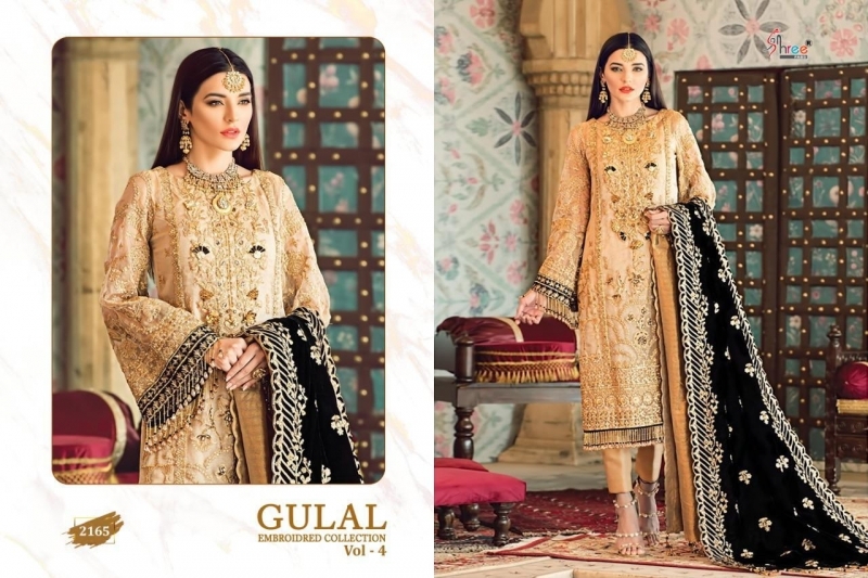 GULAL EMBROIDERED COLLECTION VOL 4 SHREE FABS HEAVY PAKISTANI SUIT WHOLESALE DEALER BEST RATE BY GOSIYA EXPORTS SURAT (5)