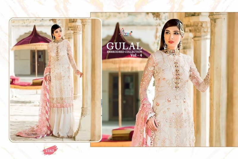 GULAL EMBROIDERED COLLECTION VOL 4 SHREE FABS HEAVY PAKISTANI SUIT WHOLESALE DEALER BEST RATE BY GOSIYA EXPORTS SURAT (6)