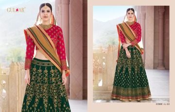 GULZAR BRIDAL LEHENGHA COLLECTION WHOLESALE BEST RATE BY GOSIYA EXPORTS SURAT INDIA (2)