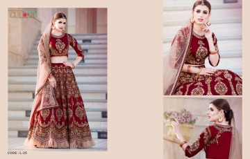GULZAR BRIDAL LEHENGHA COLLECTION WHOLESALE BEST RATE BY GOSIYA EXPORTS SURAT INDIA (5)