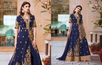 GULZAR CELEBRATION WEAR PARTY WEAR DRESSES IN WHOLESALE BEST RATE BY GOSIYA EXPORTS SURAT (3)