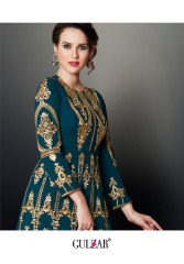 GULZAR COUTURE DESIGNER SUITS COLLECTION ONLINE WHOLESALE RATE BY GOSIYA EXPORTS SURAT