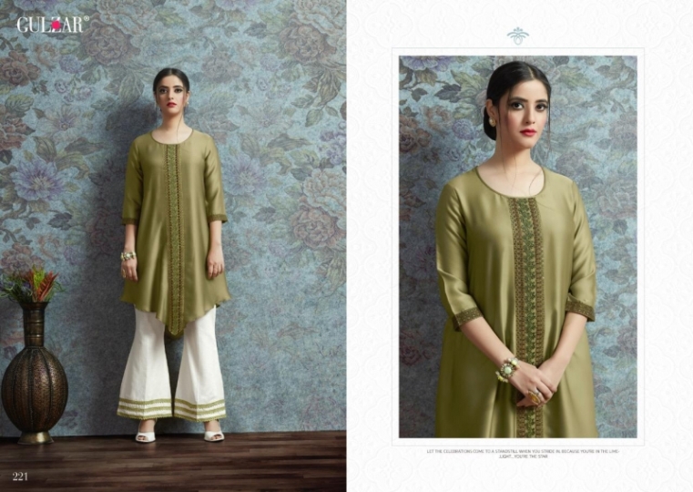 GULZAR PRESENTS G-LTE SATIN FABRIC SEMI STITCHED DRESS MATERIAL WHOLESALE BEST RATE BY GOSIYA EXPORTS SURAT (12)