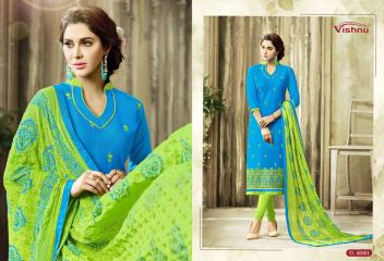 HASNA VOL 4 BY VISHNU IMPEX PURE COTTON CASUAL WEAR SALWAR KAMEEZ WHOLESALE SUPPLIER BEST (10)