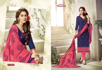 HASNA VOL 4 BY VISHNU IMPEX PURE COTTON CASUAL WEAR SALWAR KAMEEZ WHOLESALE SUPPLIER BEST (5)