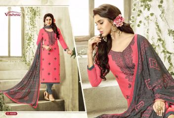 HASNA VOL 4 BY VISHNU IMPEX PURE COTTON CASUAL WEAR SALWAR KAMEEZ WHOLESALE SUPPLIER BEST (6)