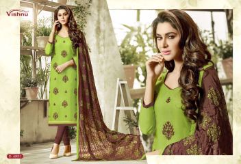 HASNA VOL 4 BY VISHNU IMPEX PURE COTTON CASUAL WEAR SALWAR KAMEEZ WHOLESALE SUPPLIER BEST (9)