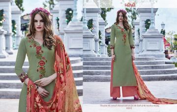 HAYA BY AURAH FINE COTTON WITH EMBROIDERED SALAR KAMEEZ WHOLESALE BEST RATE SURAT (11)