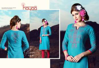 Hayaa trendy embroidery kurti WHOLESALE BEST RATE BY GOSIYA EXPORTS SURAT (4)