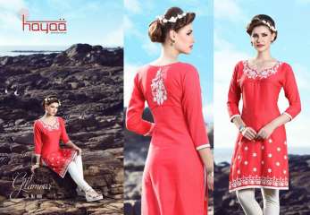 Hayaa trendy embroidery kurti WHOLESALE BEST RATE BY GOSIYA EXPORTS SURAT (5)