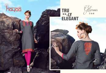 Hayaa trendy embroidery kurti WHOLESALE BEST RATE BY GOSIYA EXPORTS SURAT (6)