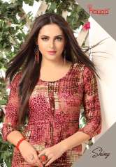 Hayaa Trendy Patterned kurtis WHOLESALE BEST RAET BY GOSIYA EXPORTS SURAT (1)