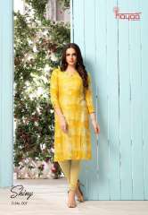 Hayaa Trendy Patterned kurtis WHOLESALE BEST RAET BY GOSIYA EXPORTS SURAT (10)