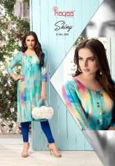 Hayaa Trendy Patterned kurtis WHOLESALE BEST RAET BY GOSIYA EXPORTS SURAT (15)