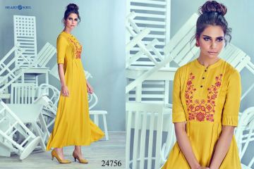 HEART AND SOUL SIGNORA CATALOG FANCY PARTY WEAR KURTIS WHOLESALE SUPPLIER BEST RATE BY GOSIYA EXPORTS SURAT (6)
