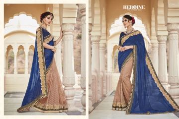 HEROINE BY ROSIE DESIGNER PARTY WEAR SAREES COLLECTION WHOLESALE BEST RATE BY  GOSIYA EXPORTS SURAT (1)