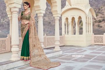 HEROINE BY ROSIE DESIGNER PARTY WEAR SAREES COLLECTION WHOLESALE BEST RATE BY  GOSIYA EXPORTS SURAT (4)