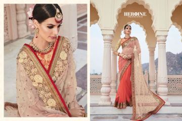 HEROINE BY ROSIE DESIGNER PARTY WEAR SAREES COLLECTION WHOLESALE BEST RATE BY  GOSIYA EXPORTS SURAT (5)