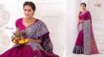 HIRAJ SAUGAAT DISGNER SAREE CATLOG WHOLESALE BEST RATE BY GOSIYA EXPORTS FROM SURAT (1)