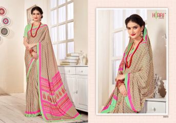 HRAJ FASHION BY CRAPE PRINTS CASUAL WEAR SAREES COLLECTION WHOLESALE ONLINE BEST RATE BY GOSIYA EXPORT SURAT (1)