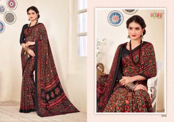 HRAJ FASHION BY CRAPE PRINTS CASUAL WEAR SAREES COLLECTION WHOLESALE ONLINE BEST RATE BY GOSIYA EXPORT SURAT (2)