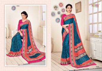 HRAJ FASHION BY CRAPE PRINTS CASUAL WEAR SAREES COLLECTION WHOLESALE ONLINE BEST RATE BY GOSIYA EXPORT SURAT (4)