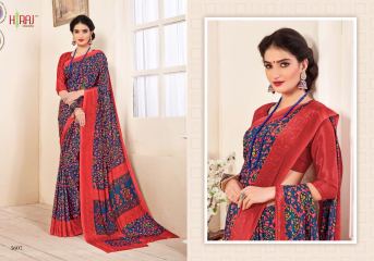 HRAJ FASHION BY CRAPE PRINTS CASUAL WEAR SAREES COLLECTION WHOLESALE ONLINE BEST RATE BY GOSIYA EXPORT SURAT (7)