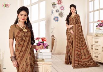 HRAJ FASHION BY CRAPE PRINTS CASUAL WEAR SAREES COLLECTION WHOLESALE ONLINE BEST RATE BY GOSIYA EXPORT SURAT (8)